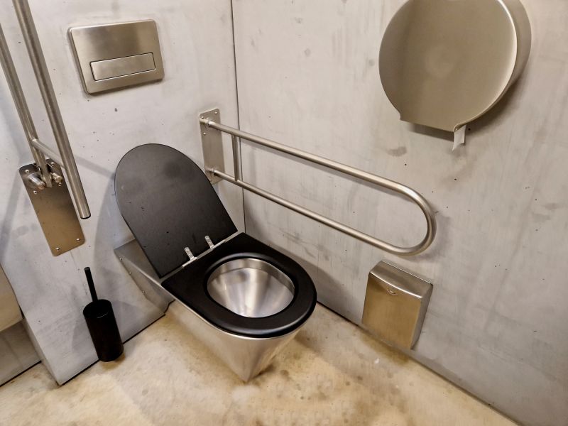 Toilet Handrail Installation