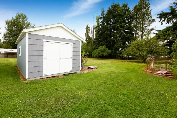 Storage Shed Assembly in Conway