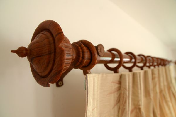 Curtain Rod Mounting in Conway