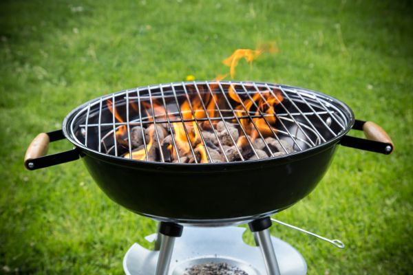 Charcoal Grill Assembly in Conway